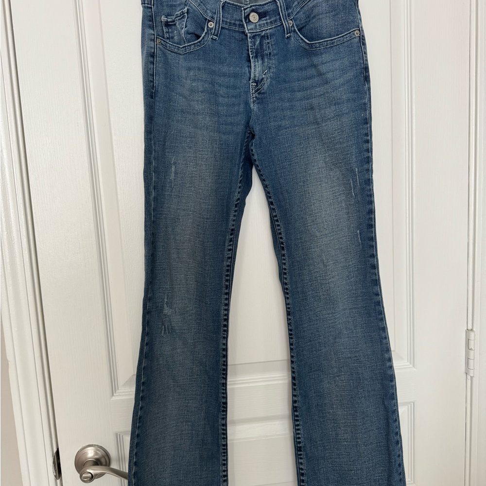 Levi's Women's Medium Blue Flare Jeans